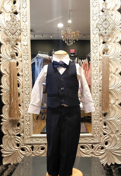 BOYS BLUE SUIT image 2