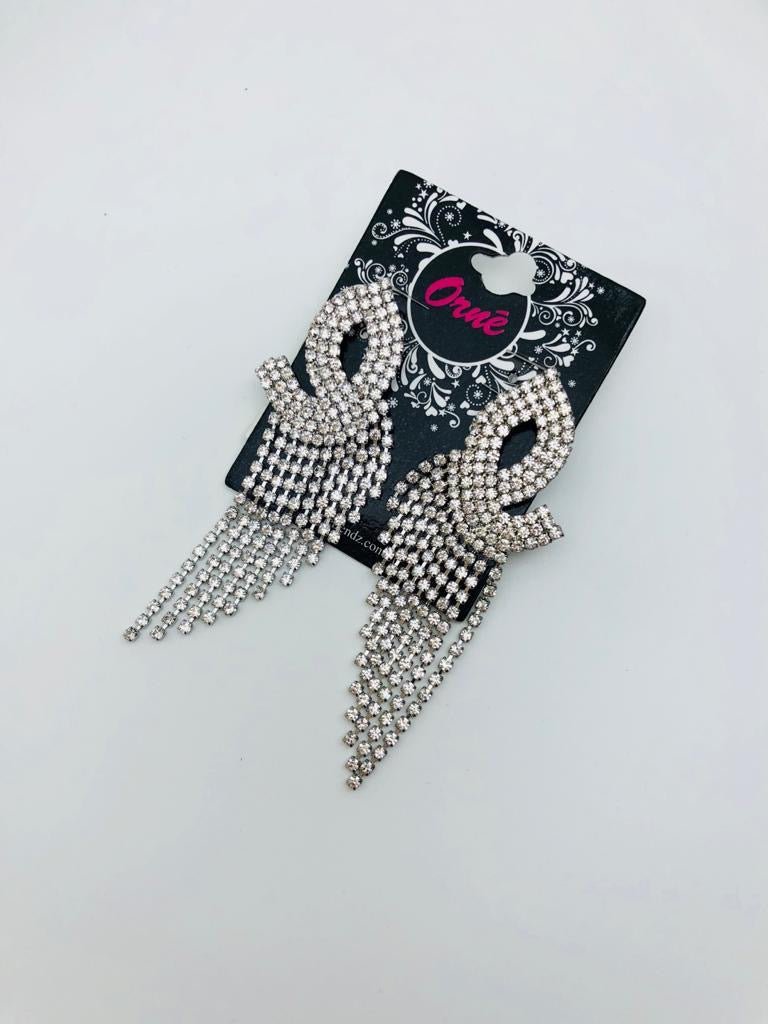 CELESTIAL SILVER EARRINGS image 1
