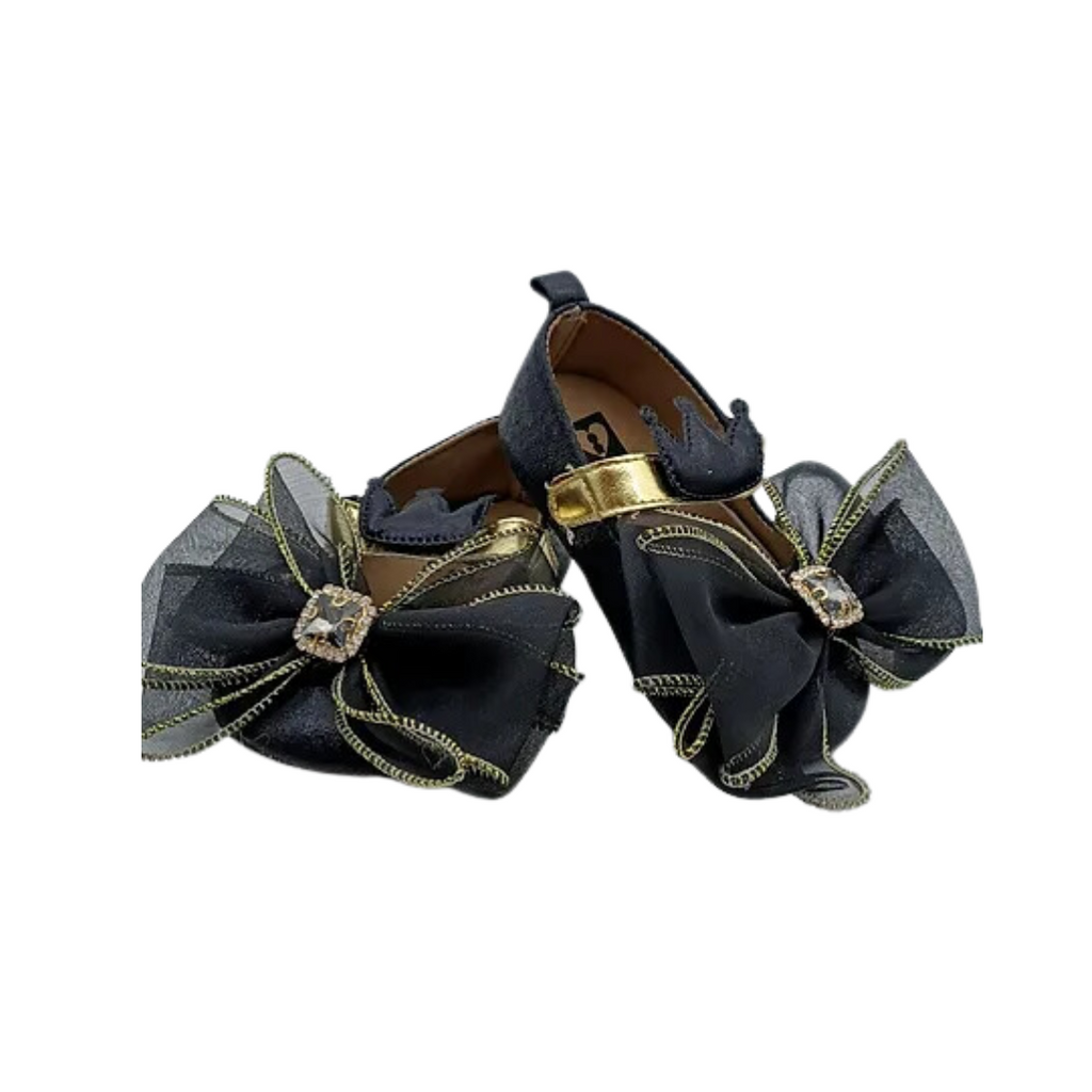 BLACK BOW SHOES image 2