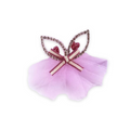 CAT EAR DIAMANTE HAIR CLIP LAVENDER image 0